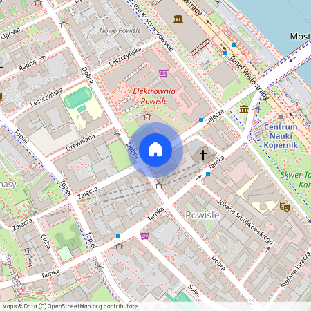 ul. Zajęcza, Powiśle, Śródmieście, Warszawa, mazowieckie