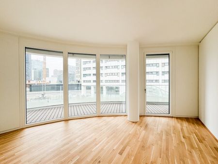 DANUBEVIEW - Wohnen Nähe Wasser - Hochwertige Familienwohnung mit großer Freifläche - Foto 2