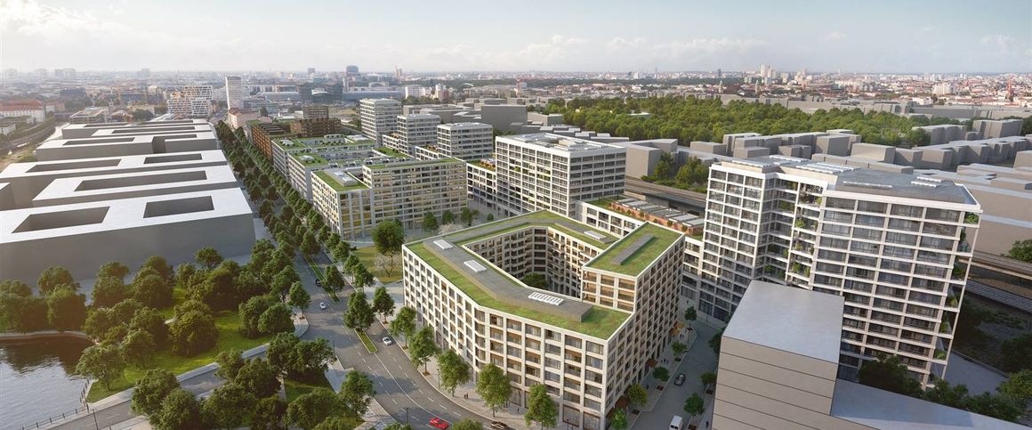 Wohnung mit Blick auf den neu entstehenden Nordhafenplatz - Photo 1