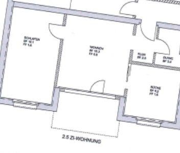 2.5 Zimmer, 48 m², EG - Photo 2