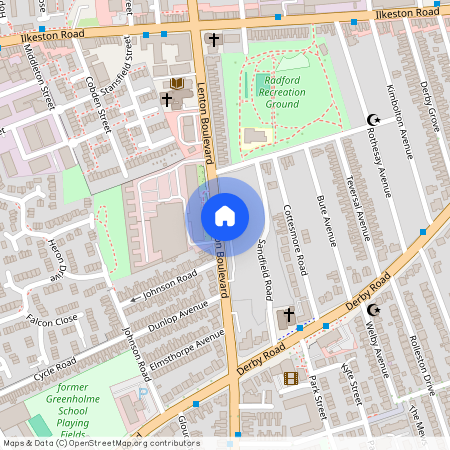 Leaning Row, Nottingham, NG7