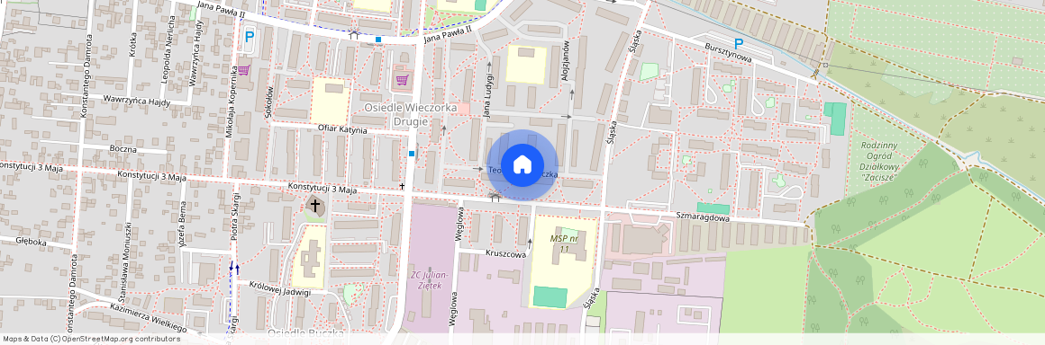 ul. Teodora Heneczka, Piekary Śląskie, śląskie