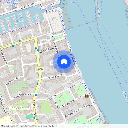 Enterprize Way, Surrey Quays