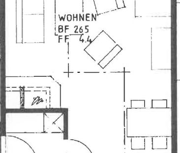 1.5 Zimmer, 35 m², 3. Stock - Foto 4