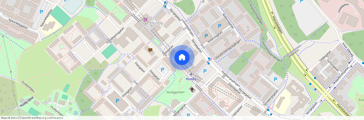 Bergengatan 8, Husby