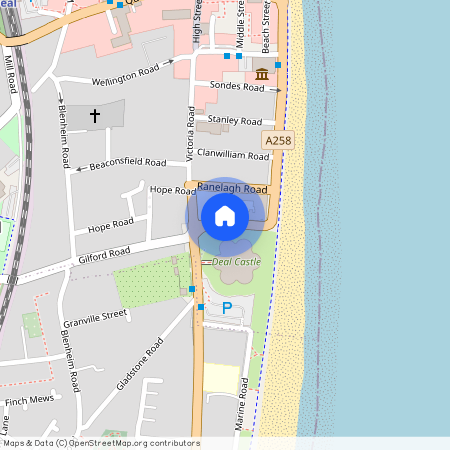 Deal Castle Road, Deal, CT14