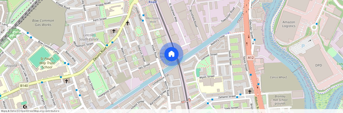 Seven Sea Gardens, Bow, London, E3