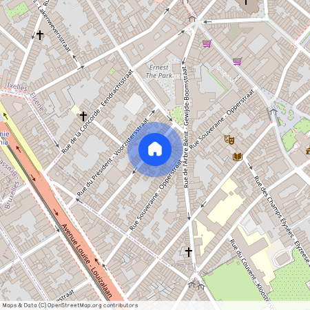 Rue Jean D'ardenne - Jean D'ardennestraat, 26, 1050, Ixelles