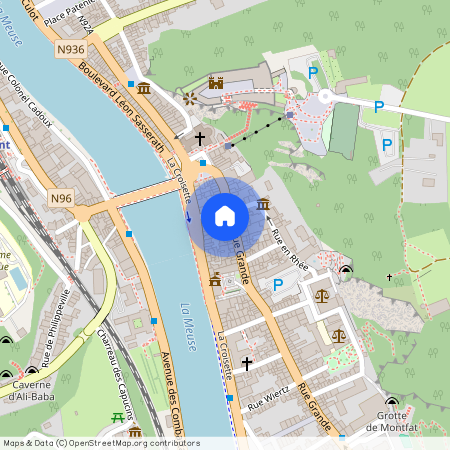 Rue Grande, 134, 5500, Dinant