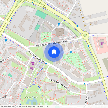 ul. Fryderyka Chopina, Suwałki, podlaskie