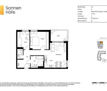 Quadratisch praktisch Sonnen Höfe! Jetzt gemütliche 3-Zimmer-Wohnung in Schwäbisch Gmünd anmieten - Foto 3