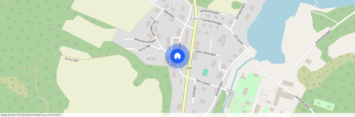 Åsmansbovägen, Skinnskatteberg