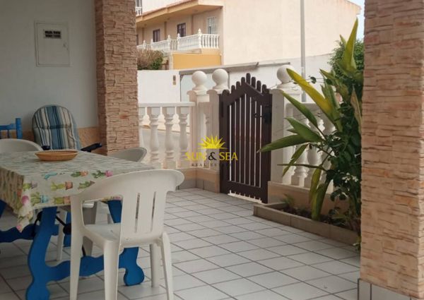 GROUND FLOOR RENTAL IN TORRE DE LA HORADADA, 3 BEDROOMS AND 2 BATHROOMS