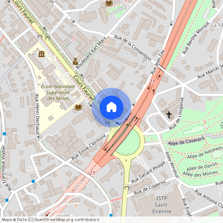 115 COURS FAURIEL, ST ETIENNE FAURIEL, Saint Etienne