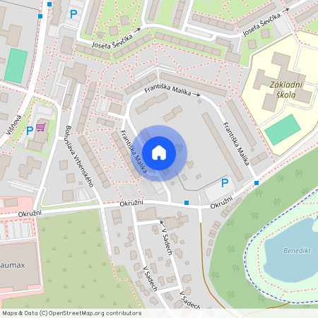 Františka Malíka, Most