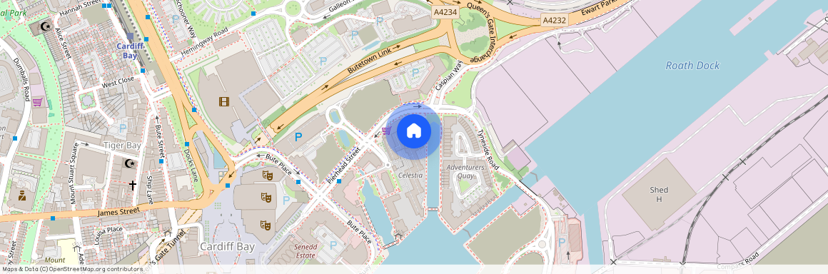 CF1, Caerdydd