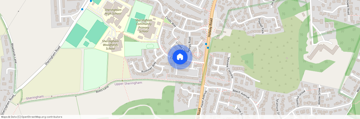 Cooper Road, Sheringham NR26