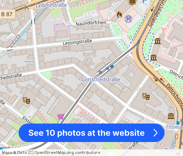 Sanierte 3-Zimmer-Wohnung in Zentrum-West mit Parkettfußboden und B... - Photo 1