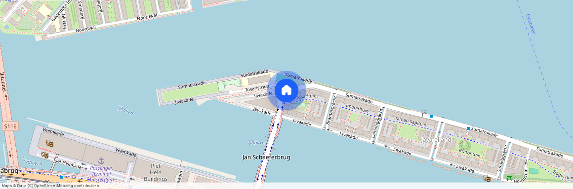 Sumatrakade 1489, Java-eiland, 1019RS, Amsterdam