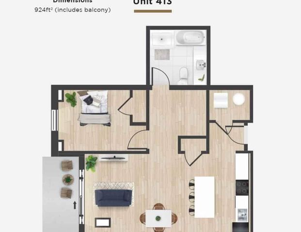 Studio - Gatineau - $2,240 /mo - Photo 1