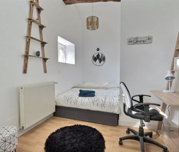 Chambre meublée en colocation maison centre ville Ambérieu - Photo 3