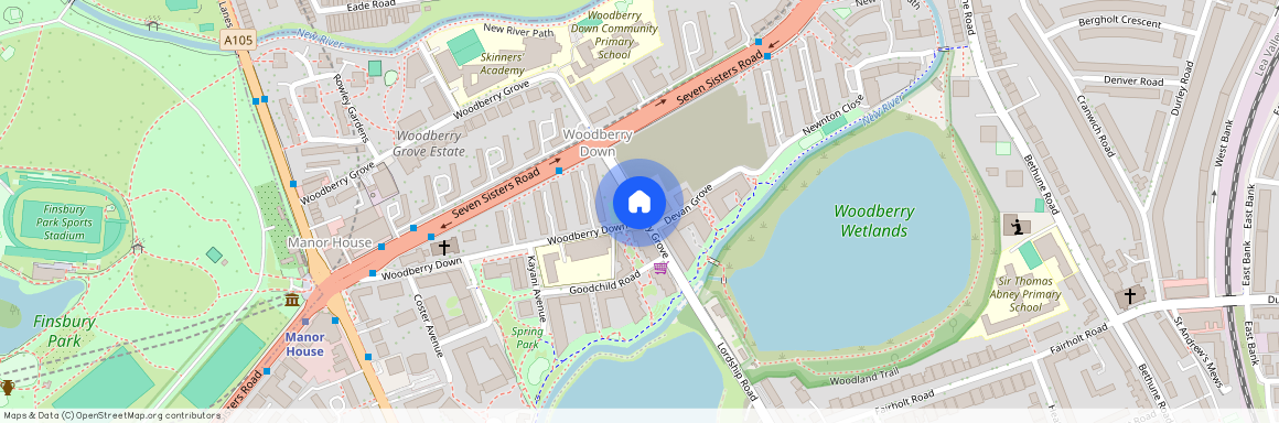 Woodberry Grove, Finsbury Park N4, London