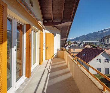 Grosszügige 3.5 Zimmer Dachwohnung in Heiligkreuz - Photo 1