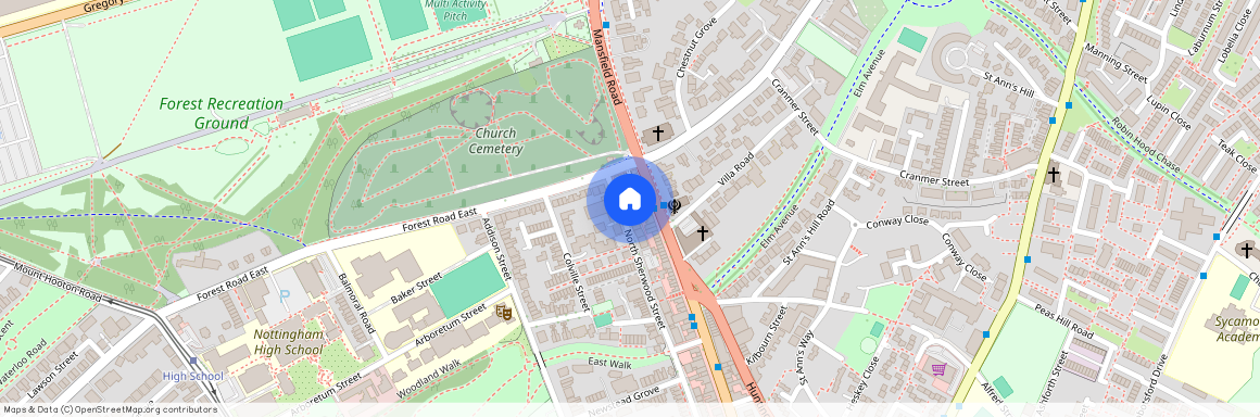 268d, North Sherwood Street, Nottingham, NG1 4EN