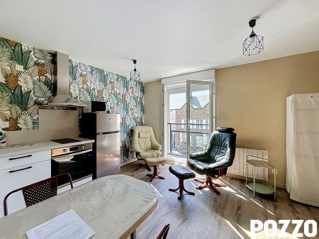 En location Appartement meublé Sartilly Baie Bocage 2 pièce(s) 38.33 m2 - Photo 2