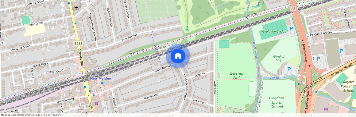 Dukes Avenue, New Malden, KT3
