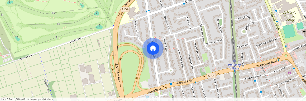 Greenleas Road, Wallasey