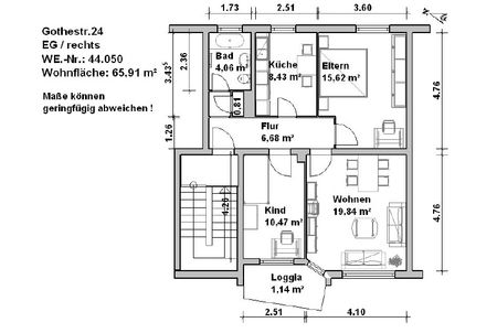 3-Zimmer-Wohnung mit Balkon! - Foto 3