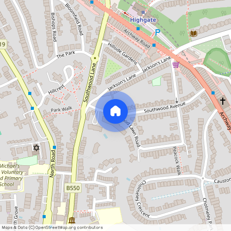 Southwood Park, Southwood Lawn Road, N6