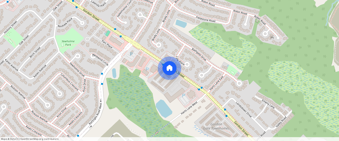 ** Gordon Street, Guelph, ON, Canada