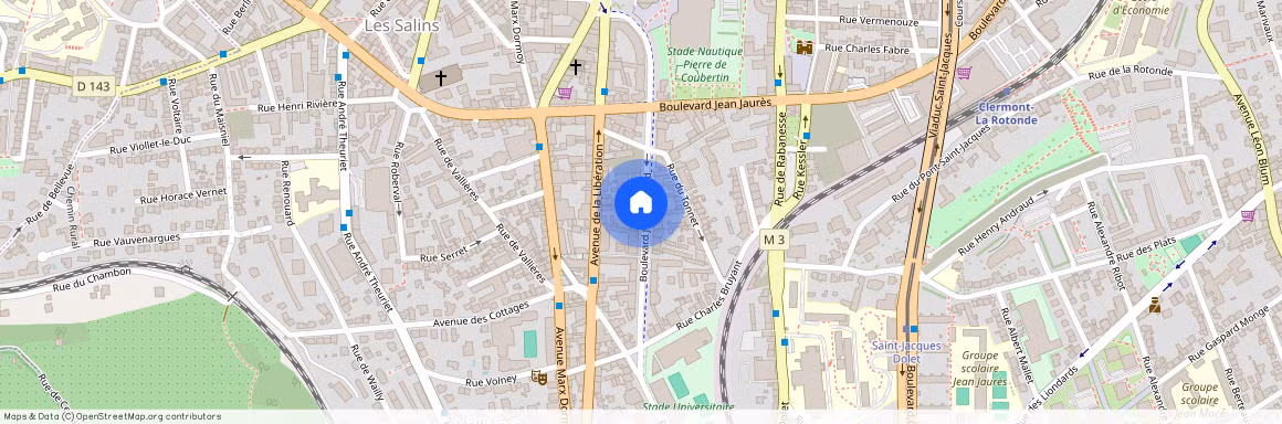 Résidence Le Brasilia 16 boulevard Joseph Girod, 63000, Clermont-Ferrand