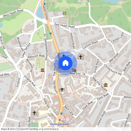 Elm Row, Hampstead, London, NW3