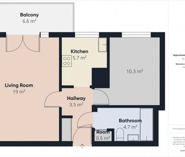 2 pokoje Gocław balkon parking, Balaton 45.8 m² - Photo 6