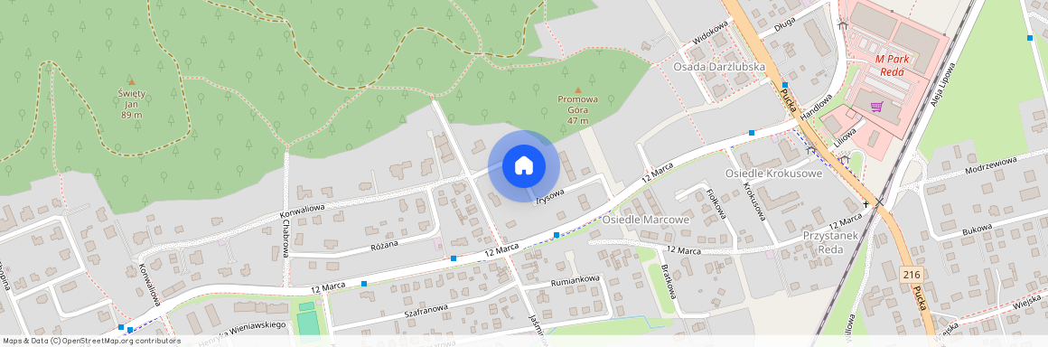 ul. Irysowa, Reda, wejherowski, pomorskie