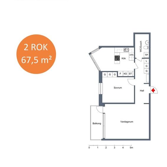 Noachsgatan 5 B - Photo 1