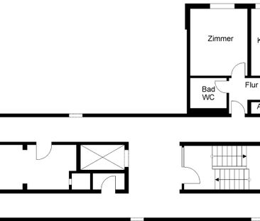 2-Zimmer-Erdgeschosswohnung sucht Mieter Ü50 // EG Wohnung 3 - Mind... - Photo 3