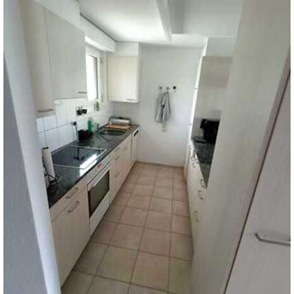 3½ Zimmer-Wohnung in Gwatt (Thun), möbliert, auf Zeit - Photo 1