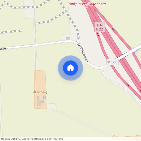 Trelleborg, Alstad, Skåne, Landsvägen 1457