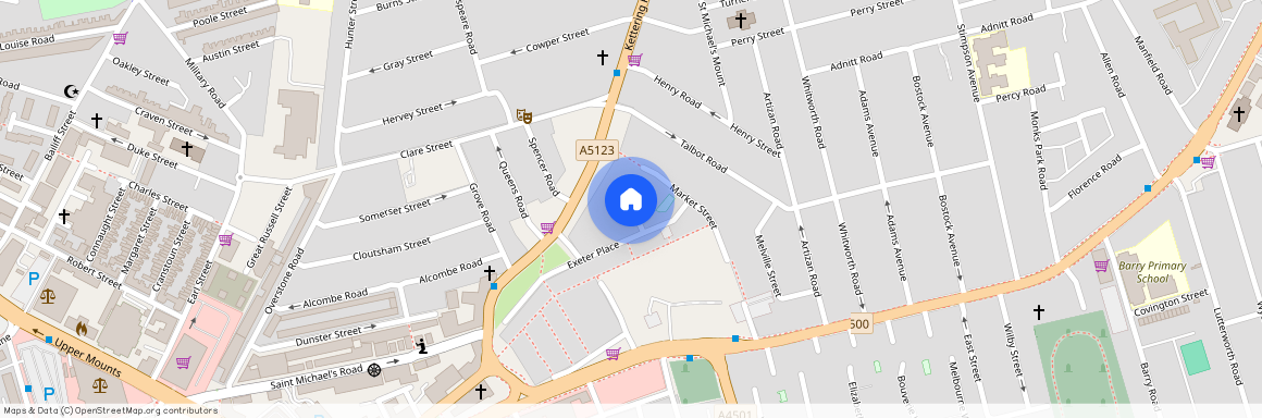 Brunswick Place, Northampton, Northamptonshire, NN1