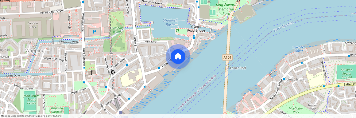 Wapping Wall, London, E1W