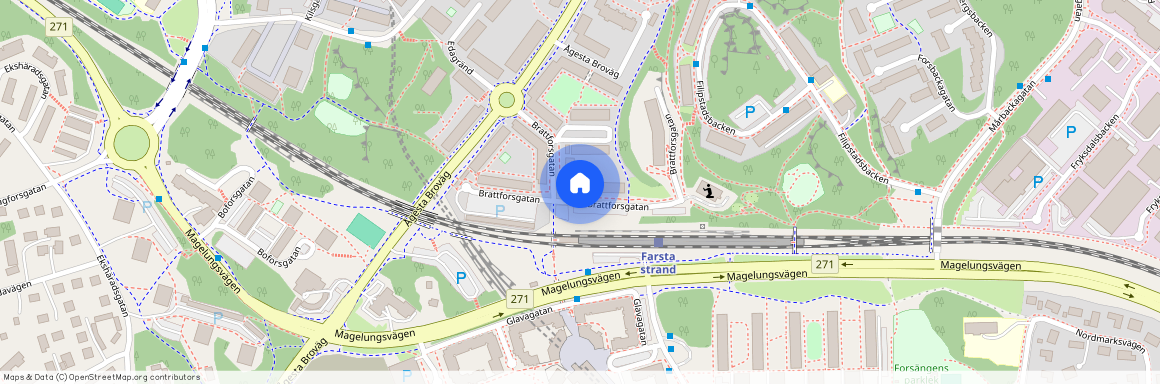 Farsta strand, Stockholm, Brattforsgatan 19