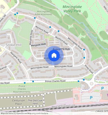 Bridespring-road, Stoke Hill