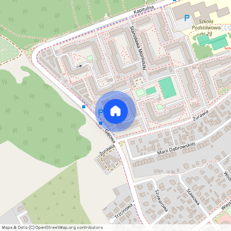 ul. Marii Curie-Skłodowskiej, Włocławek, kujawsko-pomorskie