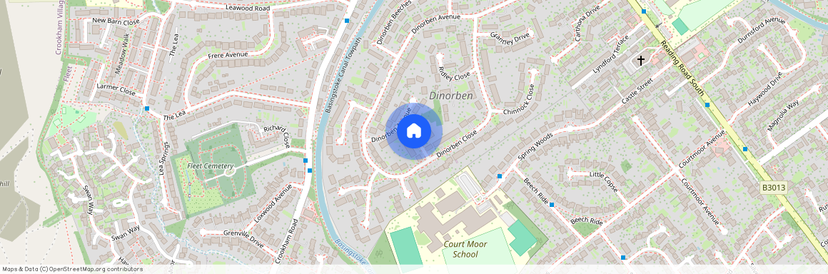 Dinorben Close, Fleet, GU52