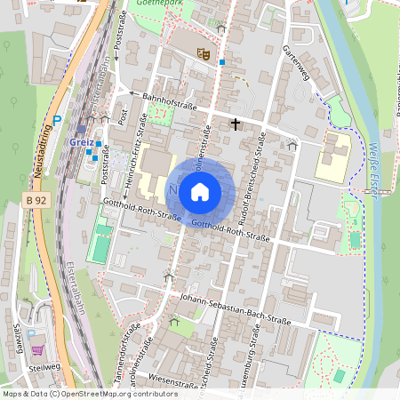 Carolinenstraße 42, 07973 Greiz