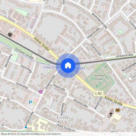 Gilgaustraße, 51149, Gilgaustraße    Köln  Ensen